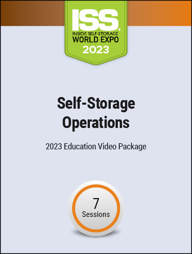 Self-Storage Operations 2023 Education Video Package